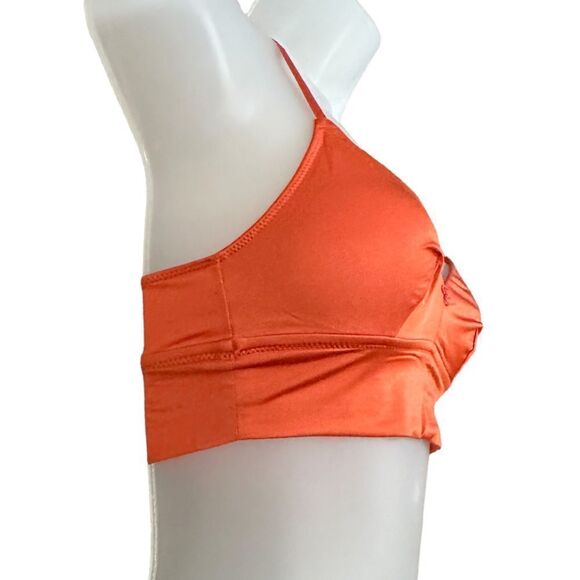 Aerie Orange Silky Lace Bralette - Picture 6 of 7
